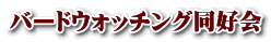 バードウォッチング同好会